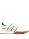 Dsquared2 Legend Sneakers In Leather And Suede - Atterley In Weiss
