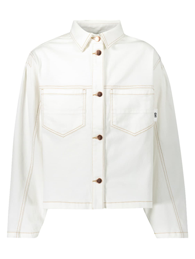 Indee Kids Jacket For Girls In Bianco
