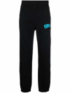 Billionaire Boys Club Logo Print Cotton Track Pants In Black