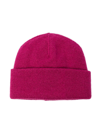 THE ROW KNITTED RIBBED-EDGE BEANIE HAT