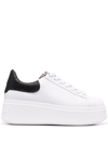 ASH MOBY LEATHER SNEAKERS