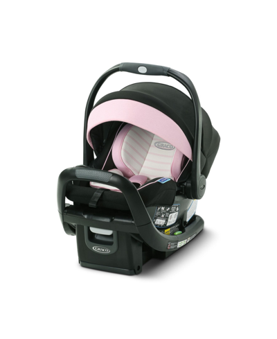 Graco Snugride Snugfit 35 Dlx Infant Car Seat In Pastel Pink