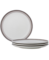 Noritake Colorscapes Layers Coupe Dinner Plate Set/4, 11" In Light Brown