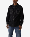 True Religion Man Shirt Black Size L Cotton In Black