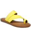 Zodiac Women's Yuma Thong Flat Sandals In Sunflower
