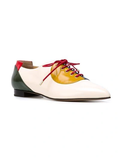Charlotte Olympia 'modern' Lace-up Shoes In Multi