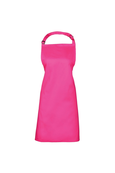 Premier Colours Bib Apron/workwear (pack Of 2) (raspberry Crush) (one Size) (one Size) In Pink