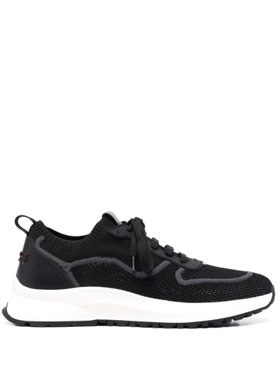 Bally Davyn Low-top Sneakers In Black,grey