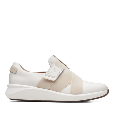 Clarks Un Rio Strap In White | ModeSens