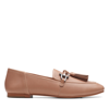 Clarks Pure 2 Tassel Loafer In Beige