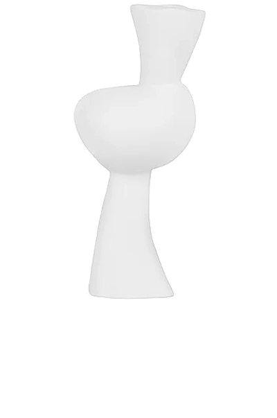 Anissa Kermiche Venus Candlestick Holder In White Matte