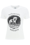 VETEMENTS DOUBLE UNICORN T-SHIRT