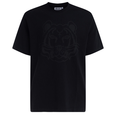Kenzo Black Tiger Crewneck T-shirt