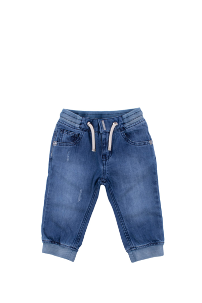 Givenchy Babies' Cotton Denim Jeans In Blue