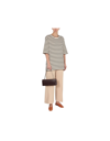 Jil Sander High-waisted Straight-leg Trousers In Beige