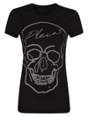 PHILIPP PLEIN SEXY PURE CRYSTAL SKULL T-SHIRT