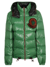 Moncler Genius 2 Moncler 1952 Green Haggi Down Jacket In Turquoise