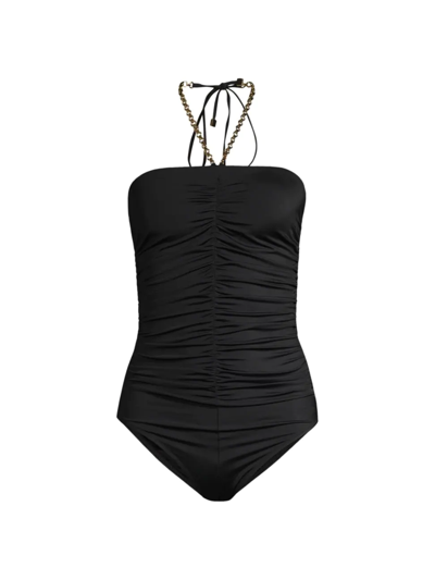 Aurum One-piece Swimsuit In Black