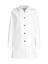 Jane Post Iconic Princess Raincoat In White