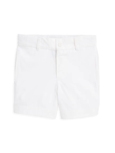 Bella Bliss Kids' Little Boy's & Boy's Twill Wilson Shorts In White