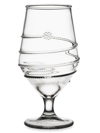 Juliska Amalia Clear Acrylic Goblet Glass