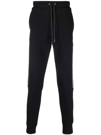 Michael Kors Vicoty Logo-patch Track Pants In Black