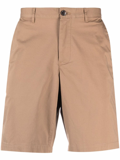Michael Kors Classic Plain Trouser Shorts In Brown