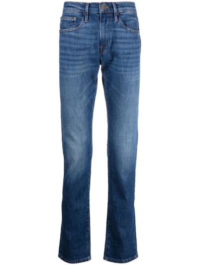Frame L'home Slim-cut Jeans In Blue