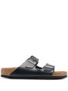 Birkenstock Arizona Buckle-fastening Sandals In Blau
