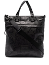 VERSACE JEANS COUTURE BAROQUE-PATTERN TOTE BAG