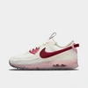 Nike White Air Max Terrascape 90 Sneakers In Summit White/pomegranate/pink Glaze
