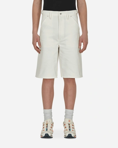 JIL SANDER DENIM SHORTS WHITE