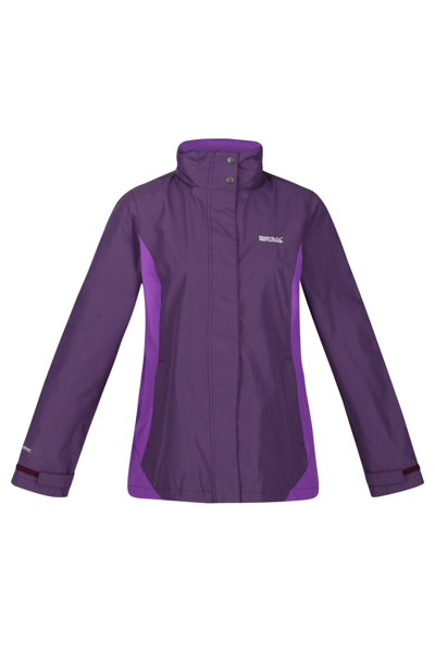 Regatta Great Outdoors Womens/ladies Daysha Showerproof Shell Jacket In Purple