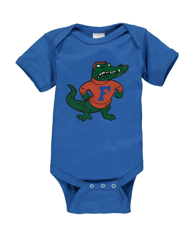 Two Feet Ahead Infant Boys And Girls Royal Florida Gators Big Logo Bodysuit