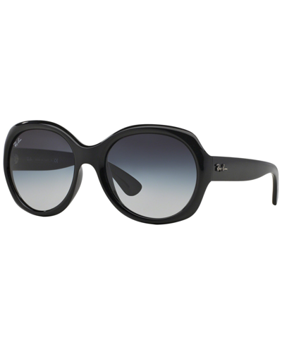 Ray Ban Sunglasses Female Rb4191 - Black Frame Grey Lenses 57-19