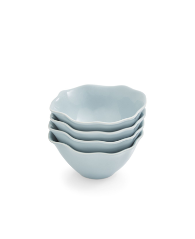Portmeirion Sophie Conran Floret All Purpose Bowl, Set Of 4 In Robins Egg