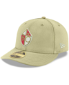NEW ERA MEN'S NEW ERA GOLD SAN FRANCISCO 49ERS OMAHA THROWBACK LOW PROFILE 59FIFTY FITTED HAT