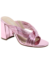 Charles By Charles David Women's Razzle Block Sandals Women's Shoes In Pink Amethyst