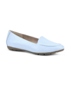 Cliffs By White Mountain Gracefully Loafer In Light Blue Smooth