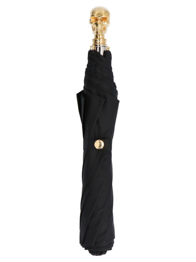 Alexander Mcqueen Black Polyester Umbrella