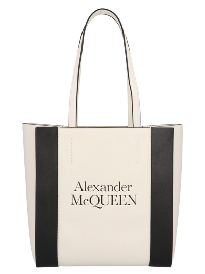 Alexander Mcqueen Women's White Other Materials Tote