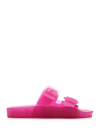 Balenciaga Mallorca Sandals In Transparent Pink Technical Polyurethane In Pink