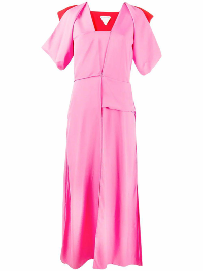Bottega Veneta Women's Fuchsia Viscose Dress