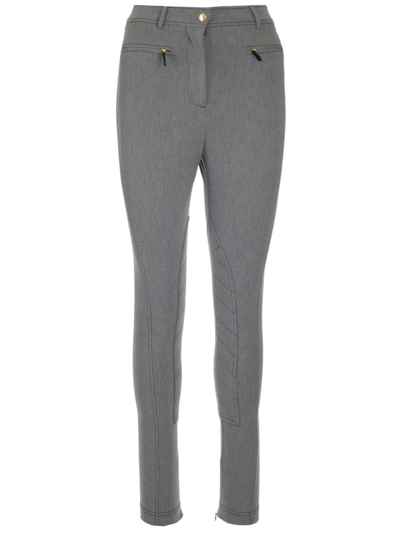 Burberry Women's Grey Cotton Pants ModeSens