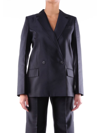 GIVENCHY GIVENCHY WOMEN'S BLUE WOOL BLAZER