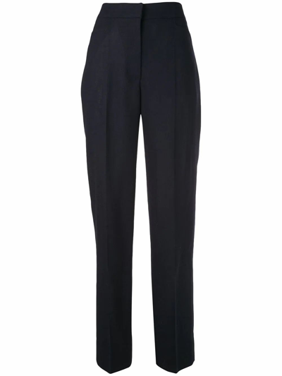 Jacquemus Straight-leg Trousers In Blue