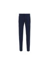 Loro Piana Pantaflat Slim-leg Pants In Blue