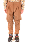 DSQUARED2 BROWN COTTON PANTS