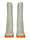 Off-white Napa Sponge-sole Stiletto Booties In Grey