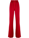 PRADA PRADA WOMEN'S RED ACRYLIC PANTS